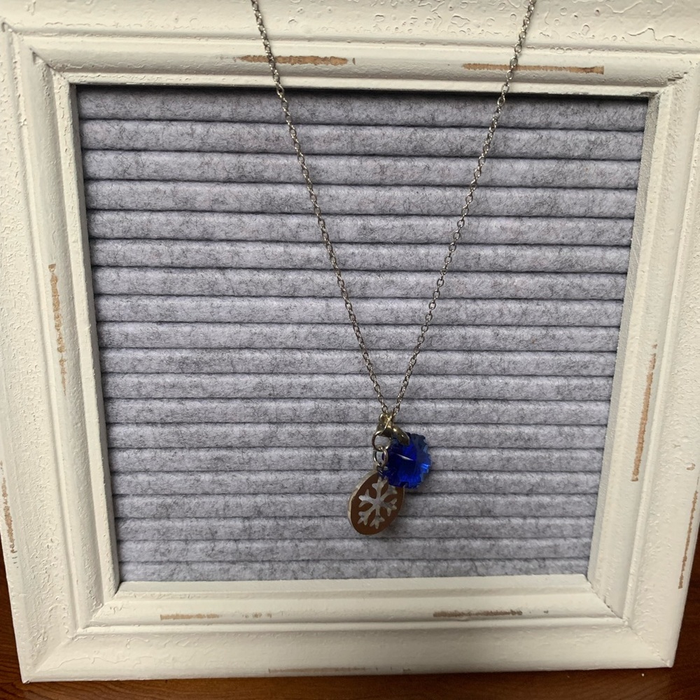 Snowflake Charm Necklace